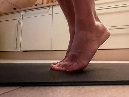 Füße stärken Zehenspitzen